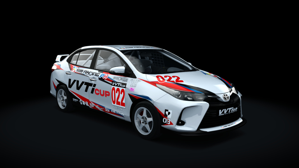 Toyota Vios - SRPH VVT-i Cup 2022, skin default